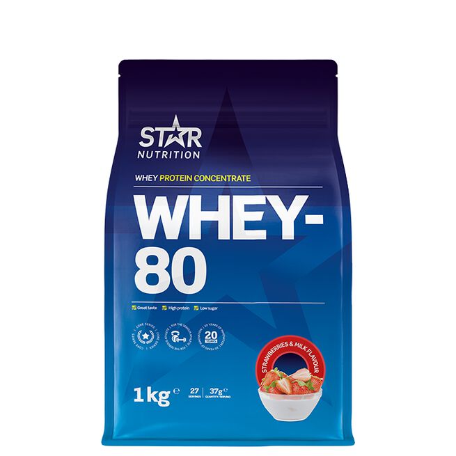 Whey-80 myseprotein 1kg