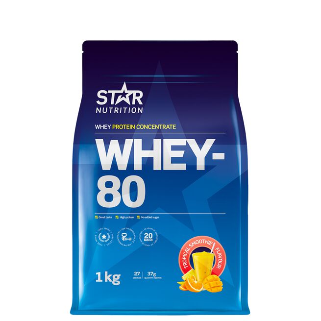 Whey-80 myseprotein 1kg